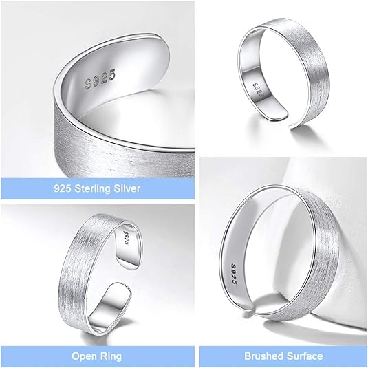 ONE: 925 Sterling Silver High Quality Ring