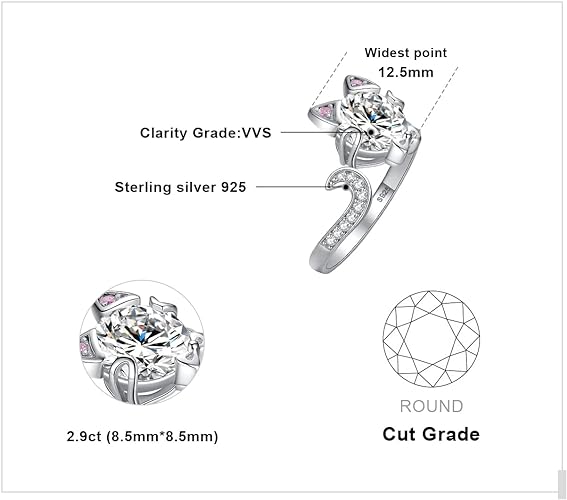 0NE: 925 Sterling Silver High Quality Ring