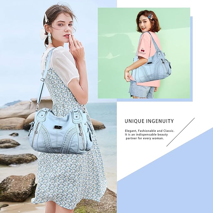 Women Fashion Handbag Tote Bag Shoulder Bag Top Handle Satchel Purse
