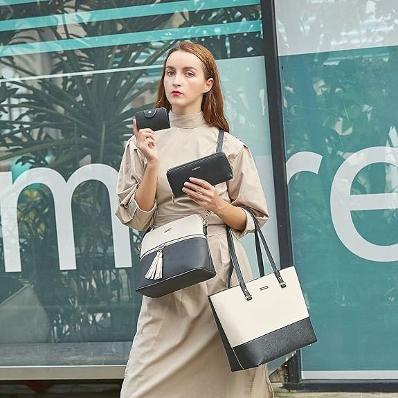 Women Fashion Handbag Tote Bag Shoulder Bag Top Handle Satchel Purse