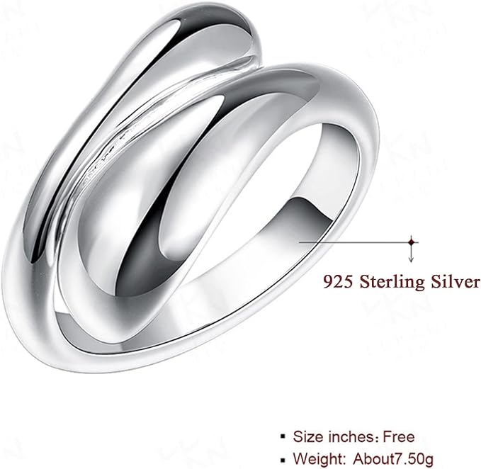 ONE: 925 Sterling Silver High Quality Ring