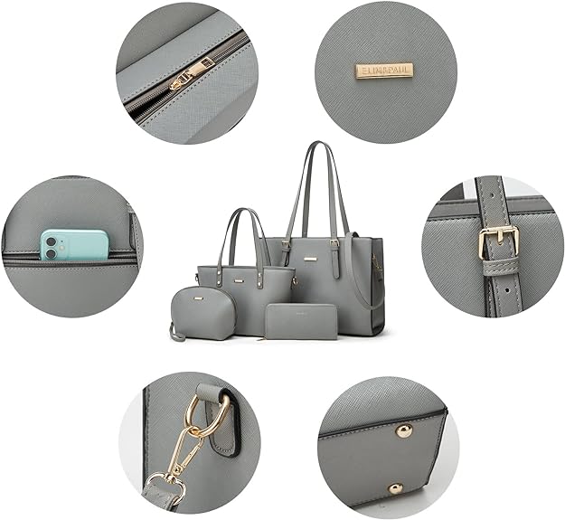 Women Fashion Handbag Tote Bag Shoulder Bag Top Handle Satchel Purse