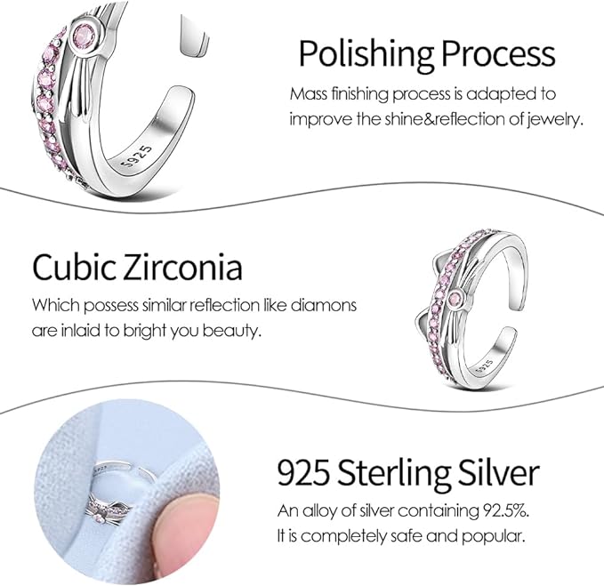 ONE: 925 Sterling Silver High Quality Ring