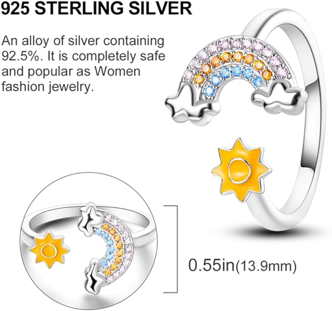 ONE: 925 Sterling Silver High Quality Ring