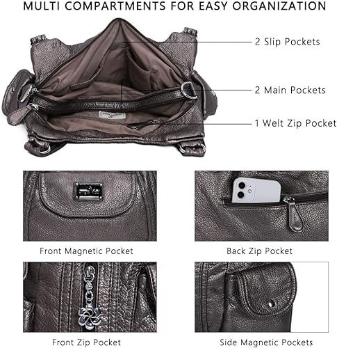 Women Fashion Handbag Tote Bag Shoulder Bag Top Handle Satchel Purse