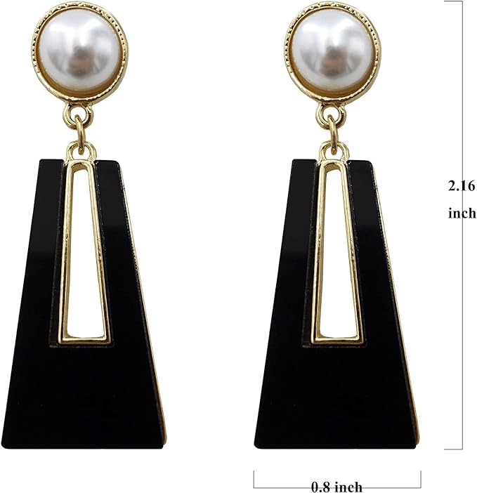 ONE PAIR:   Crystal Multi Gold/Silver  Dangle Earrings