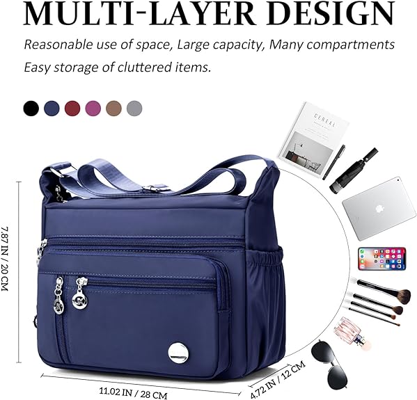 Women Fashion Handbag Tote Bag Shoulder Bag Top Handle Satchel Purse