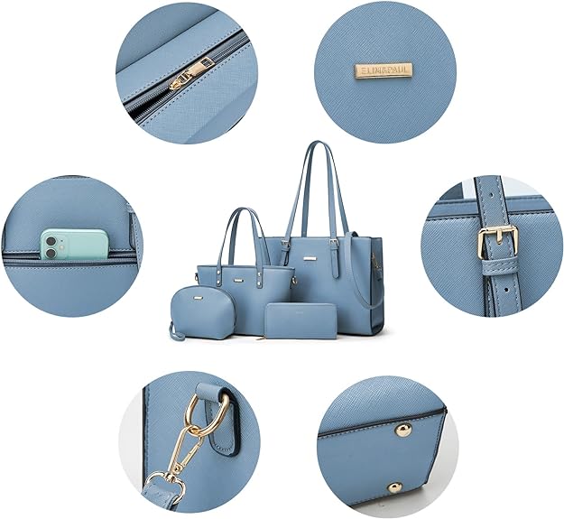 Women Fashion Handbag Tote Bag Shoulder Bag Top Handle Satchel Purse