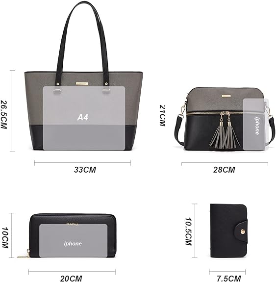 Women Fashion Handbag Tote Bag Shoulder Bag Top Handle Satchel Purse
