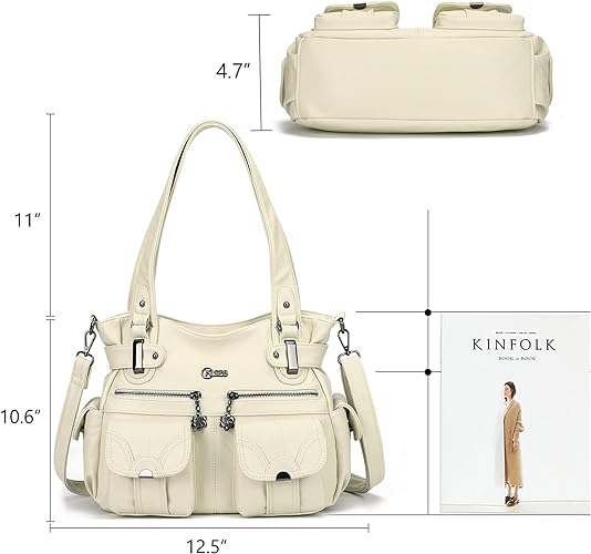 Women Fashion Handbag Tote Bag Shoulder Bag Top Handle Satchel Purse