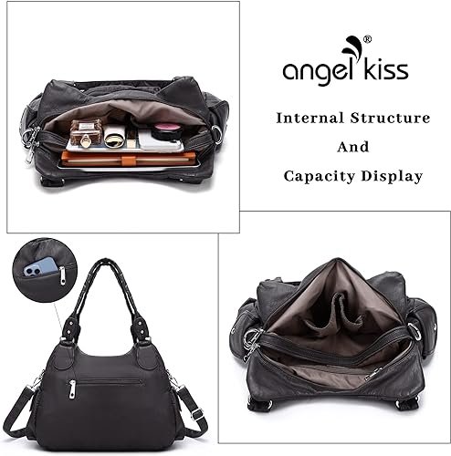 Women Fashion Handbag Tote Bag Shoulder Bag Top Handle Satchel Purse