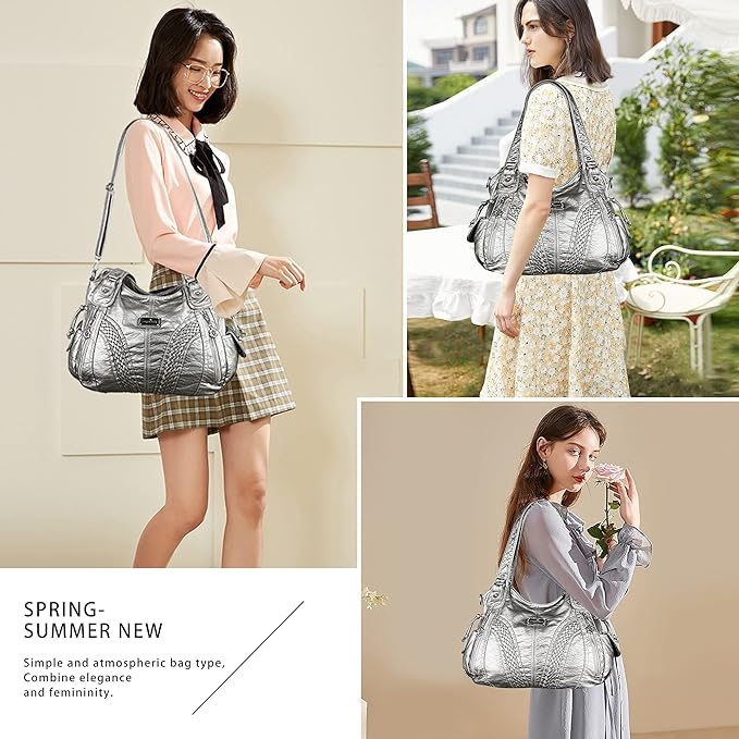 Women Fashion Handbag Tote Bag Shoulder Bag Top Handle Satchel Purse