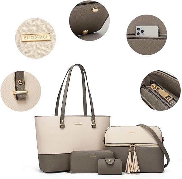 Women Fashion Handbag Tote Bag Shoulder Bag Top Handle Satchel Purse