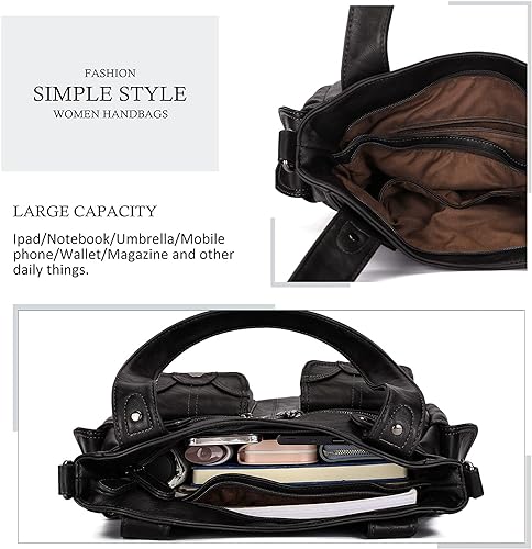 Women Fashion Handbag Tote Bag Shoulder Bag Top Handle Satchel Purse