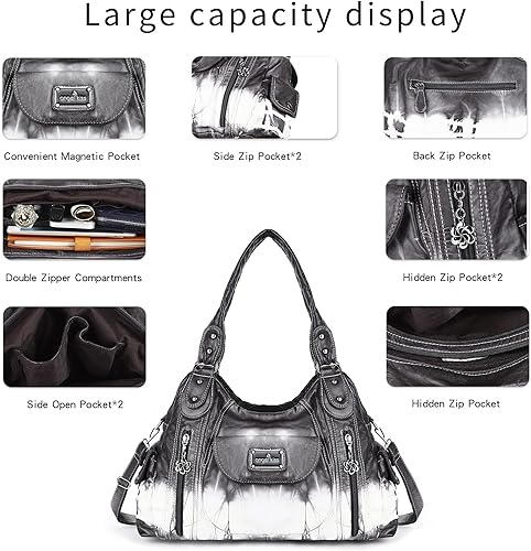 Women Fashion Handbag Tote Bag Shoulder Bag Top Handle Satchel Purse