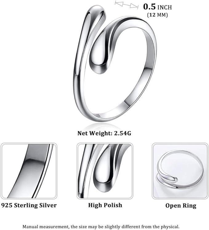 ONE: 925 Sterling Silver High Quality Ring