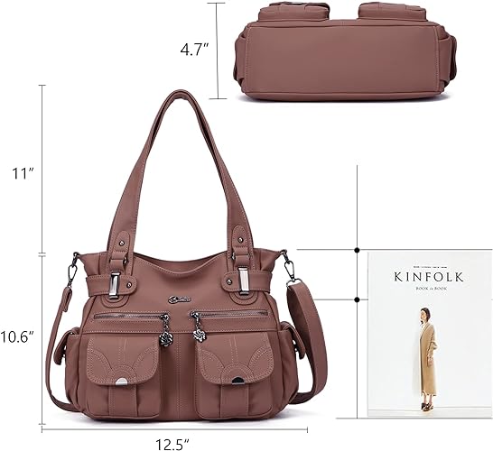 Women Fashion Handbag Tote Bag Shoulder Bag Top Handle Satchel Purse
