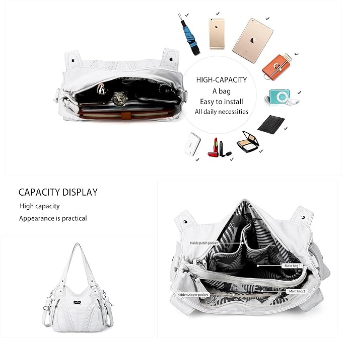 Women Fashion Handbag Tote Bag Shoulder Bag Top Handle Satchel Purse