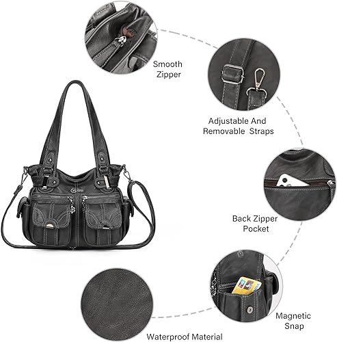 Women Fashion Handbag Tote Bag Shoulder Bag Top Handle Satchel Purse