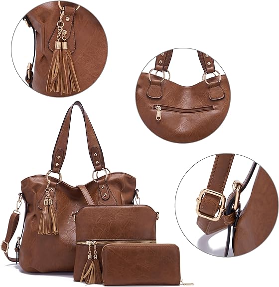 Women Fashion Handbag Tote Bag Shoulder Bag Top Handle Satchel Purse