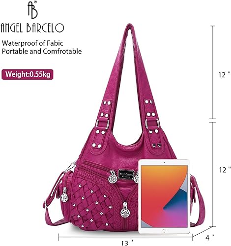 Women Fashion Handbag Tote Bag Shoulder Bag Top Handle Satchel Purse