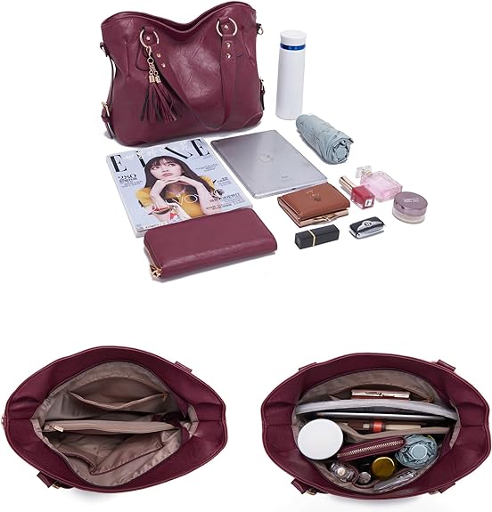 Women Fashion Handbag Tote Bag Shoulder Bag Top Handle Satchel Purse