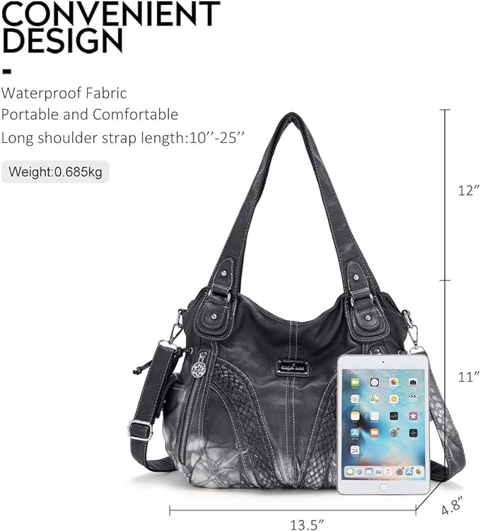 Women Fashion Handbag Tote Bag Shoulder Bag Top Handle Satchel Purse