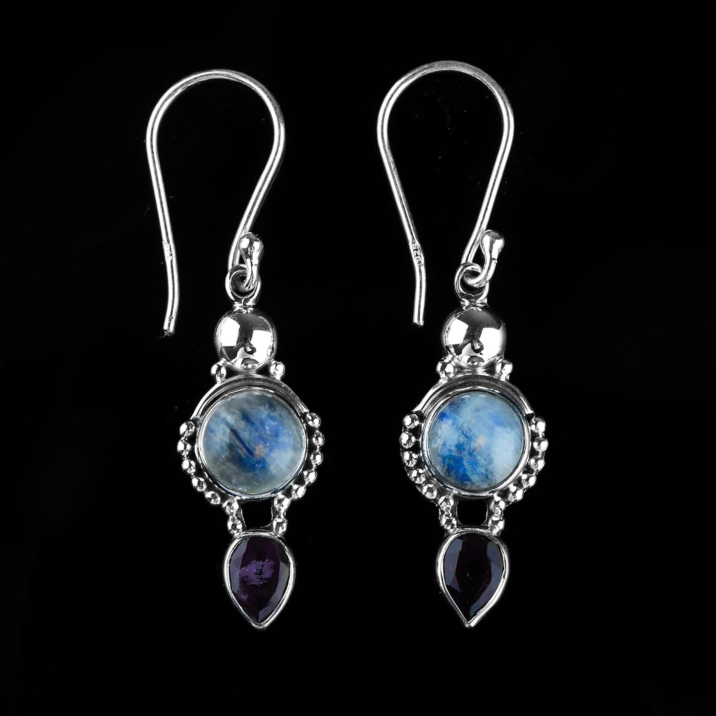 ONE: Natural Moonstone & Amethyst