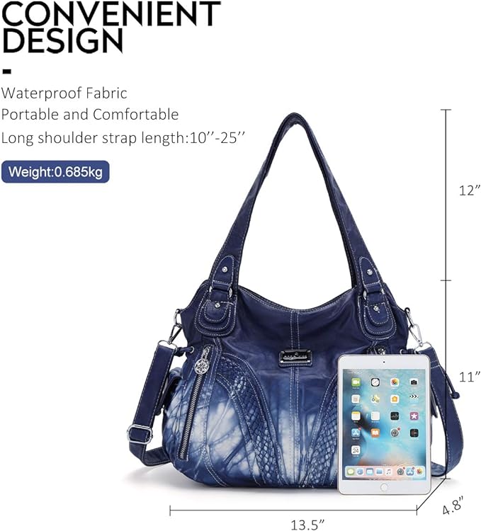 Women Fashion Handbag Tote Bag Shoulder Bag Top Handle Satchel Purse