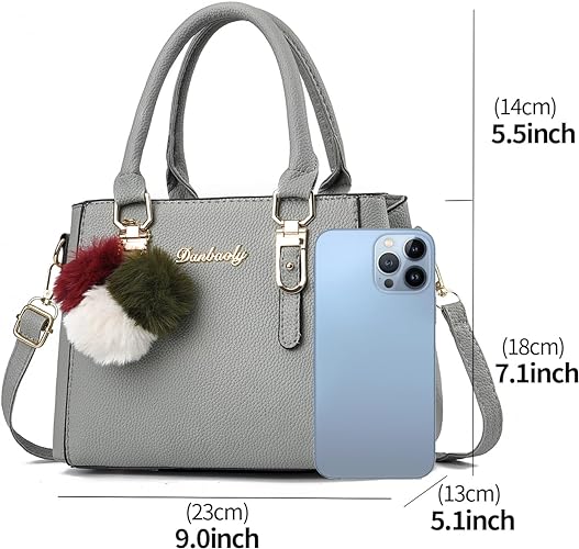 Women Fashion Handbag Tote Bag Shoulder Bag Top Handle Satchel Purse