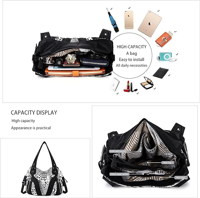 Women Fashion Handbag Tote Bag Shoulder Bag Top Handle Satchel Purse