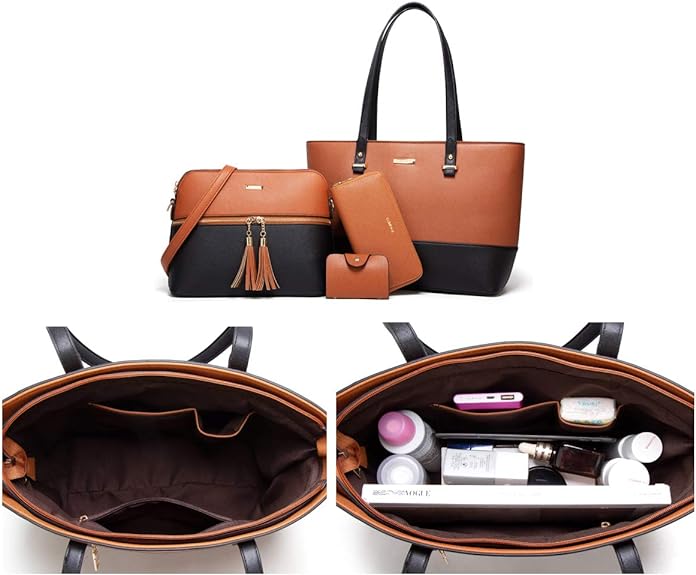 Women Fashion Handbag Tote Bag Shoulder Bag Top Handle Satchel Purse