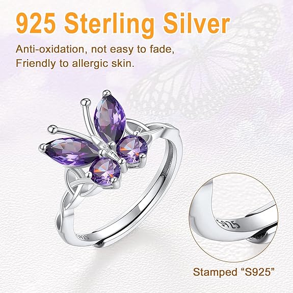 0NE: 925 Sterling Silver High Quality Ring