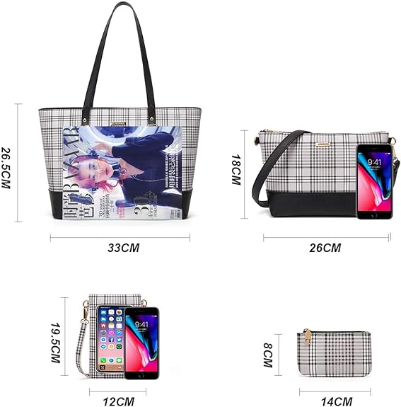 Women Fashion Handbag Tote Bag Shoulder Bag Top Handle Satchel Purse