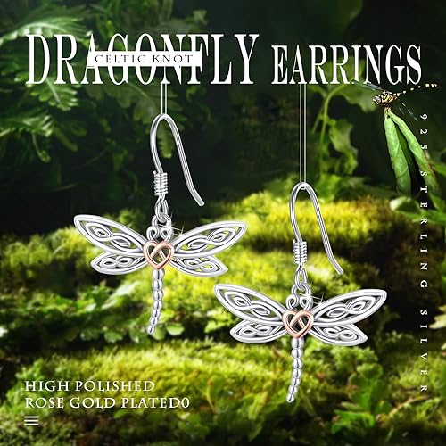 ONE: Style: Dragonfly Hook Earring Earring 925 Sterling Silver