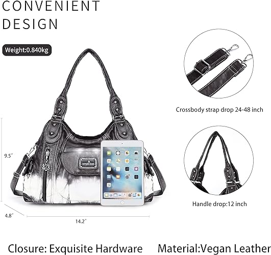 Women Fashion Handbag Tote Bag Shoulder Bag Top Handle Satchel Purse