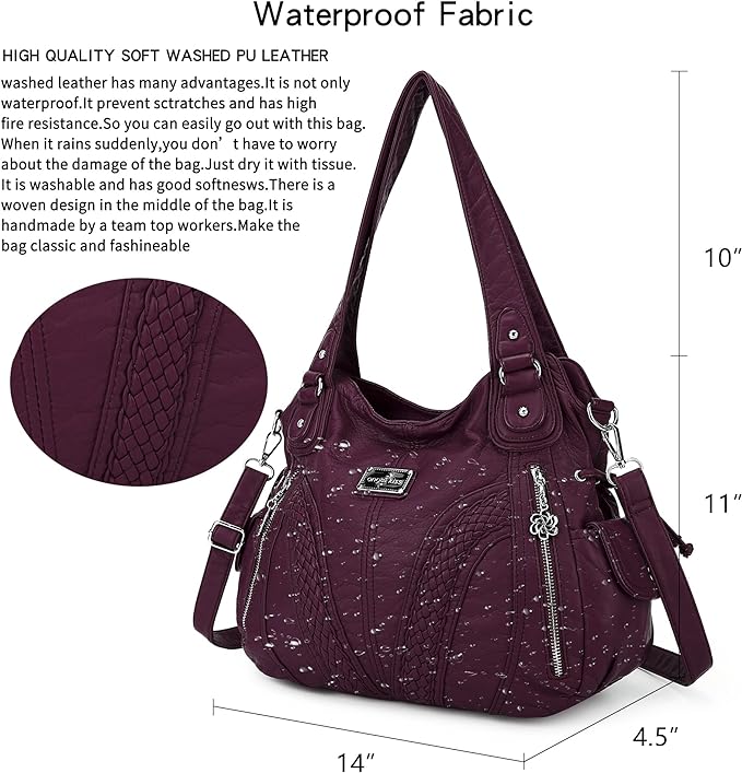 Women Fashion Handbag Tote Bag Shoulder Bag Top Handle Satchel Purse