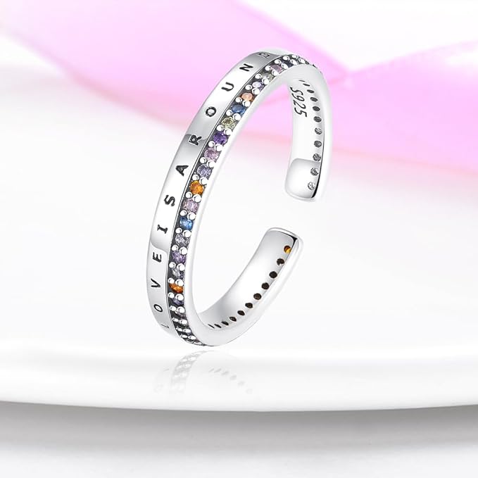 ONE: 925 Sterling Silver High Quality Ring