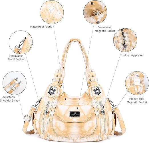 Women Fashion Handbag Tote Bag Shoulder Bag Top Handle Satchel Purse