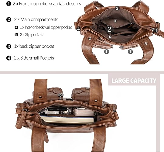 Women Fashion Handbag Tote Bag Shoulder Bag Top Handle Satchel Purse