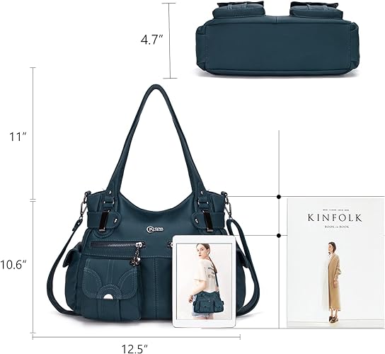 Women Fashion Handbag Tote Bag Shoulder Bag Top Handle Satchel Purse