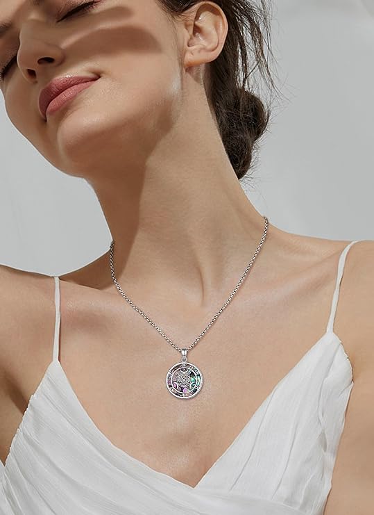 ONE :💎Hecate Wheel: Pendant Necklace Fine Jewelry 💎