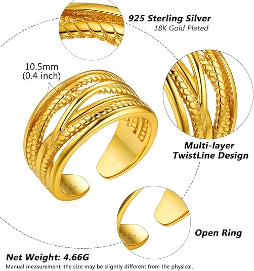 ONE: 925 Sterling Silver High Quality Ring