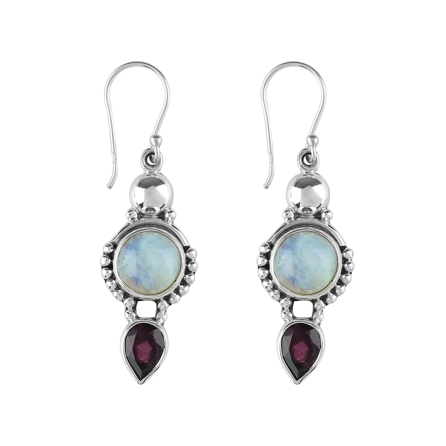 ONE: Natural Moonstone & Amethyst