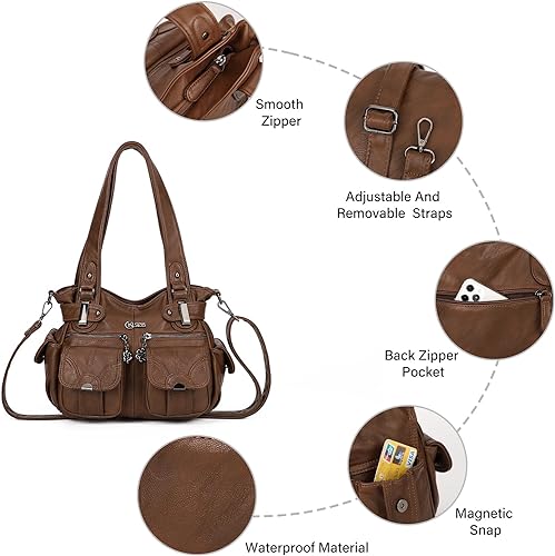 Women Fashion Handbag Tote Bag Shoulder Bag Top Handle Satchel Purse