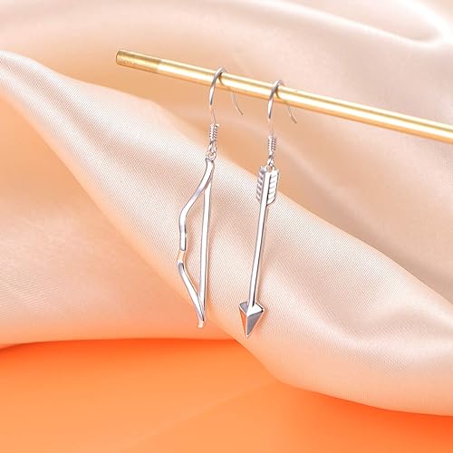 ONE: Style: BOW & ARROW HOOK Earrings Earring 925 Sterling Silver