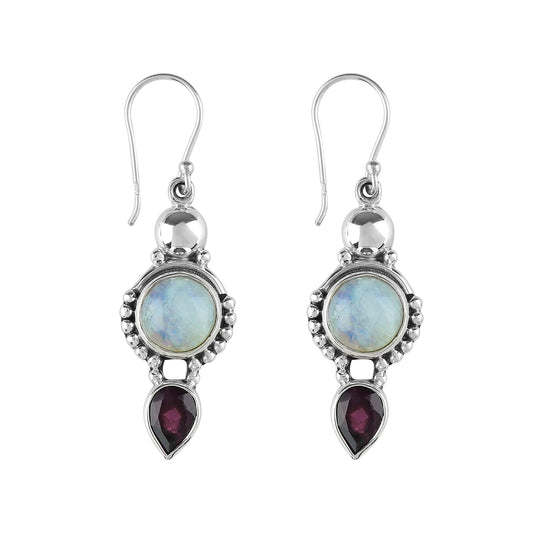 ONE: Natural Moonstone & Amethyst