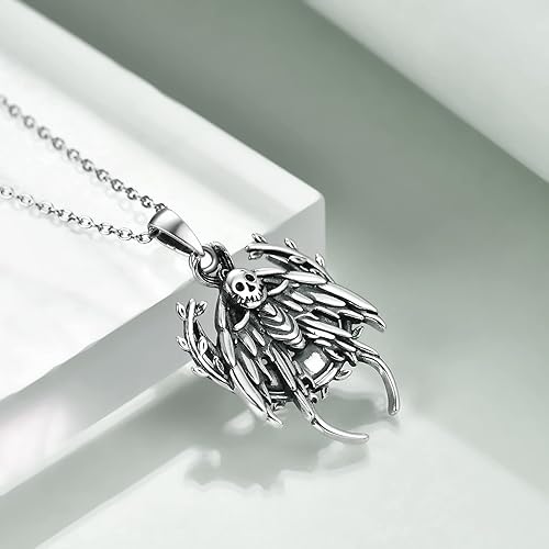 ONE :💎 Luna Moth Pendant NECKLACE Fine Jewelry 💎