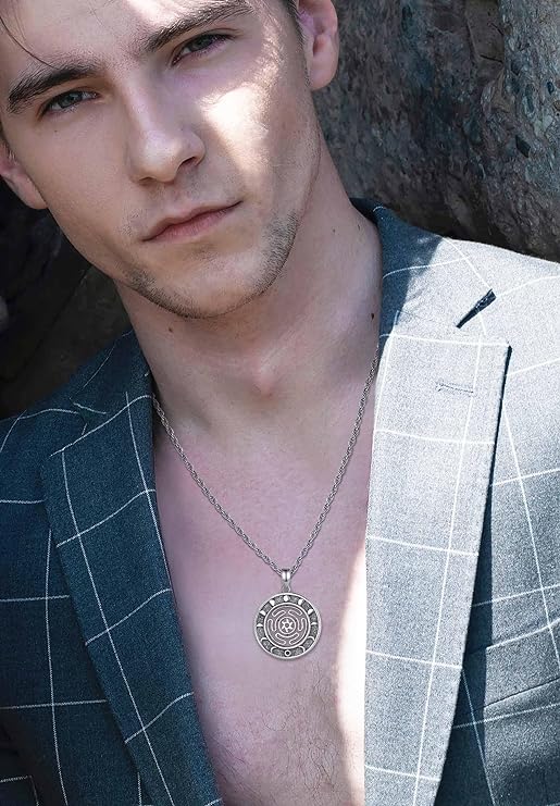 ONE :💎Hecate Wheel Symbolism Pendant Necklace Fine Jewelry 💎