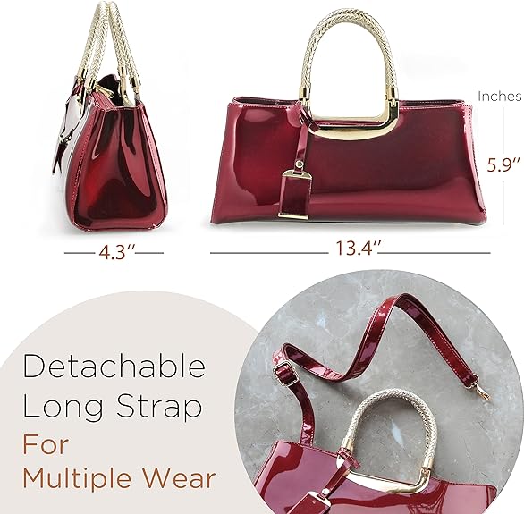 Women Fashion Handbag Tote Bag Shoulder Bag Top Handle Satchel Purse